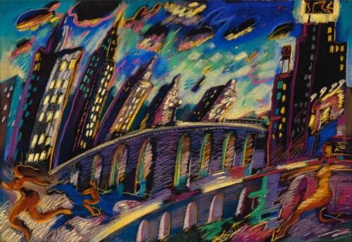 Carlos Almaraz, Growing City
