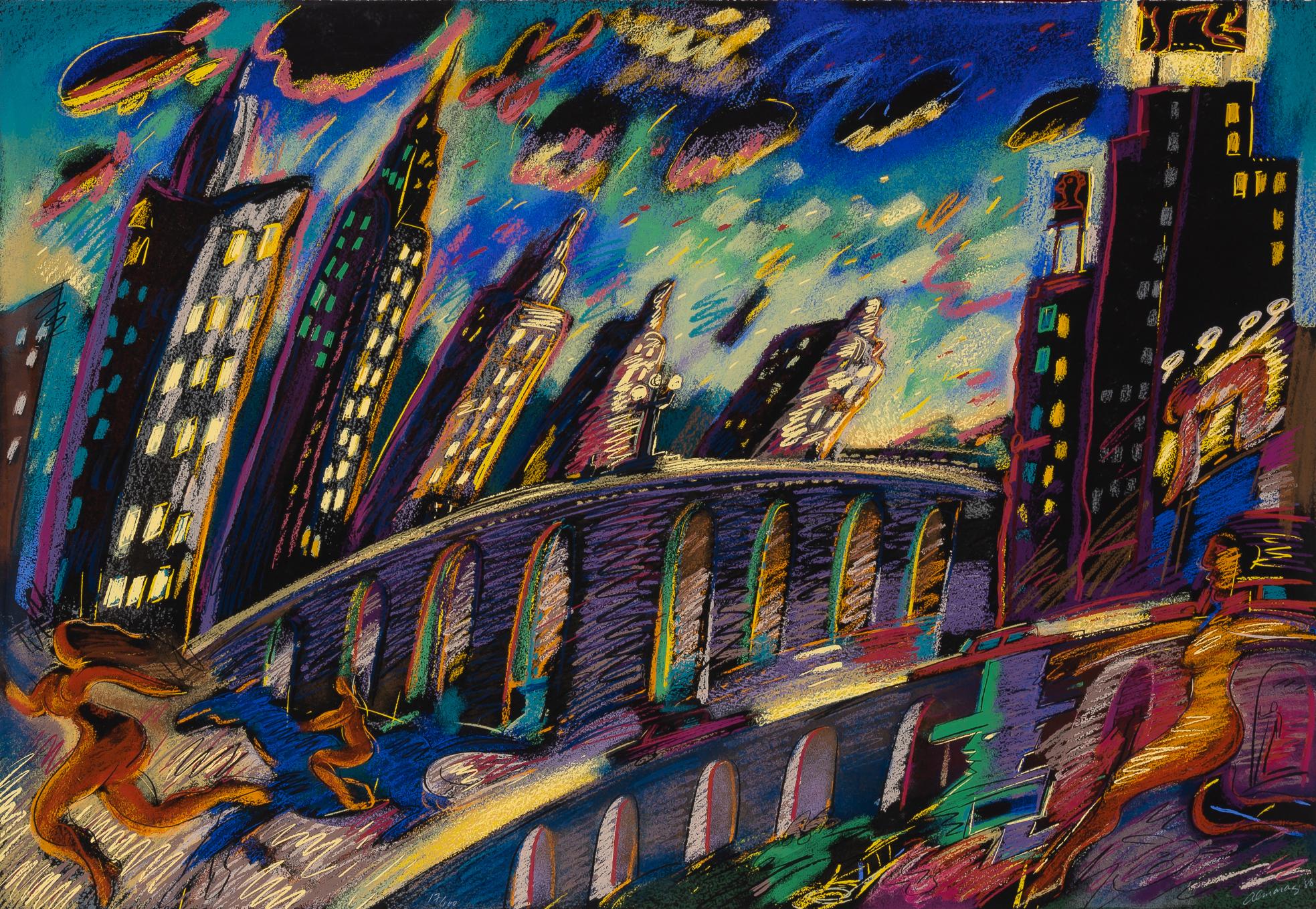 Carlos Almaraz, Growing City