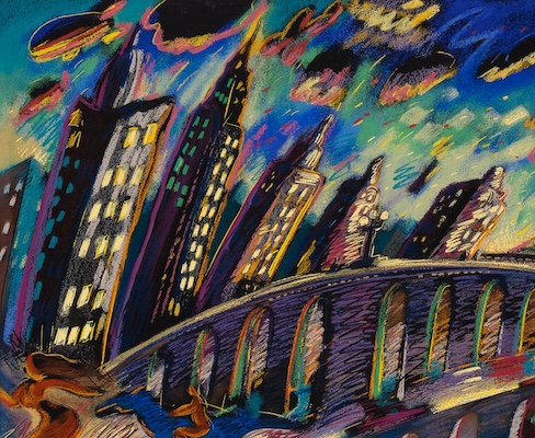 Carlos Almaraz, Growing City