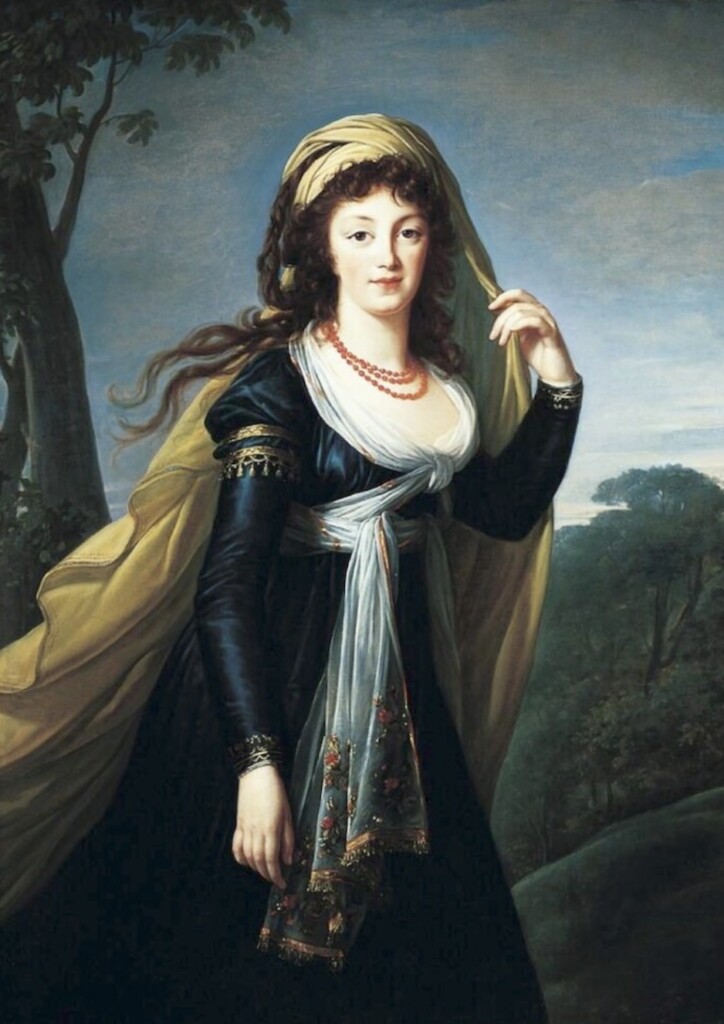 Portrait of Theresa Countess Kinsky, 1793, Louise Elisabeth Vigée-Lebrun